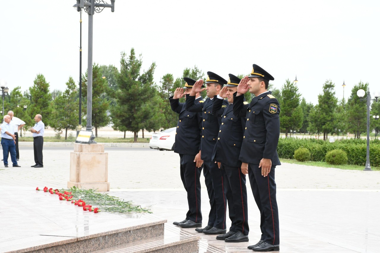 Polis Günü daha bir rayonda qeyd edildi - FOTOLAR
